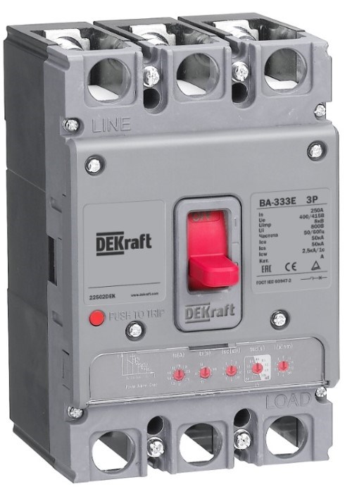 Автоматический выключатель  DEKraft 22500DEK 1108429