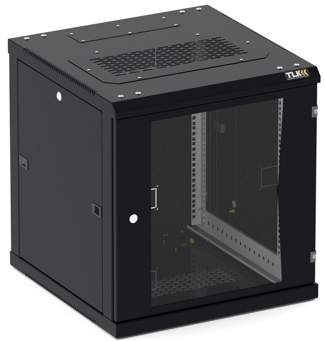 Шкаф настенный 19", 15U TLK TWC-156060-R-G-BK 791709