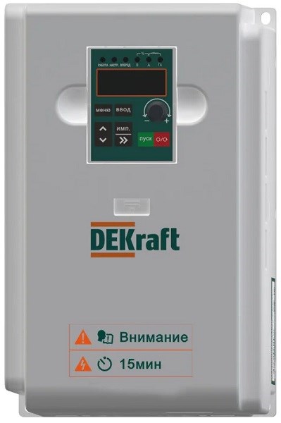 Преобразователь частоты  DEKraft DEKV060G7R5P011T4B 1169041