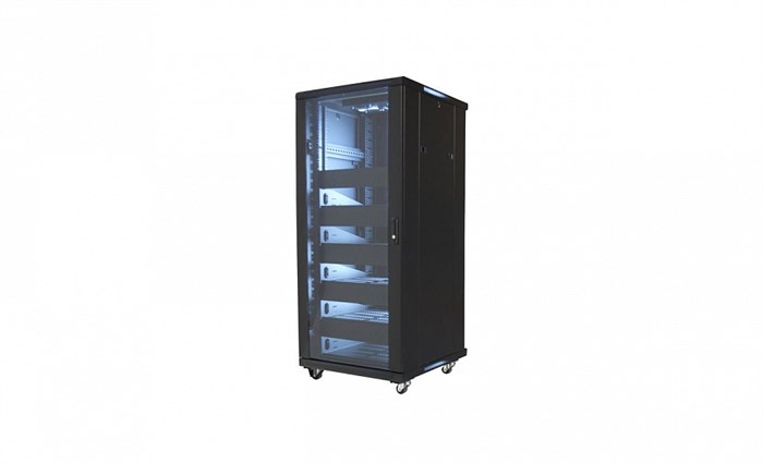 Шкаф напольный 19", 27U Wize W27UR 752967