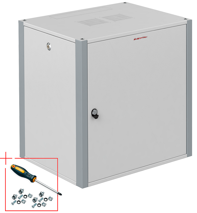 Шкаф настенный 19", 18U SYSMATRIX WP 6618.720 847559