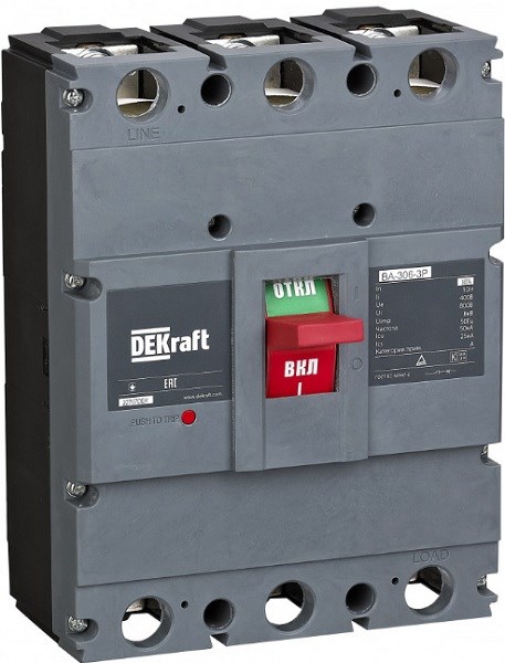 Автоматический выключатель в литом корпусе  DEKraft 22767DEK 1148734