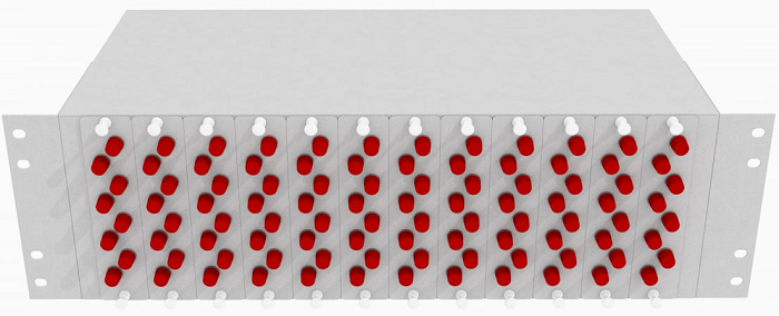 Кросс оптический стоечный  TopLAN КРС-Top-3U-96FC/U-OS2-GY 649127