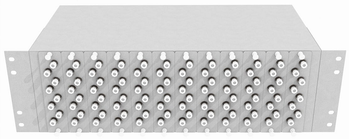 Кросс оптический стоечный  TopLAN КРС-Top-3U-96FC/U-OM2-GY 649125