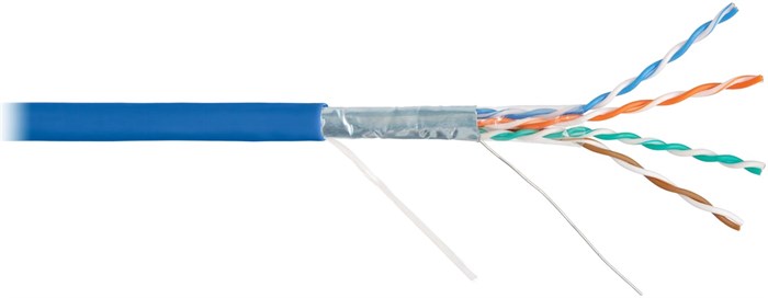 Кабель витая пара F/UTP 5e кат. 4 пары NIKOMAX NMC 9200C-BL 1093635