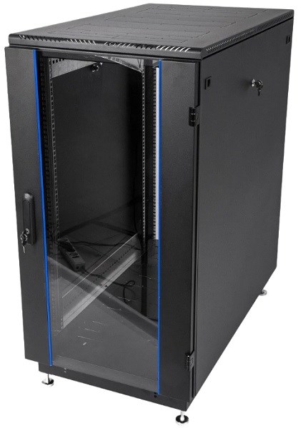 Шкаф напольный 19", 24U ЦМО ШТК-М-24.6.8-1ААА-9005 1134117