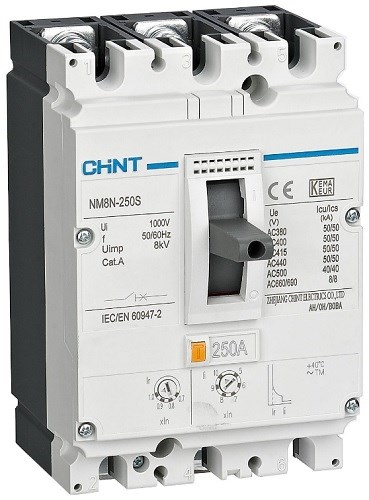 Автоматический выключатель в литом корпусе  CHINT 271282 1137865