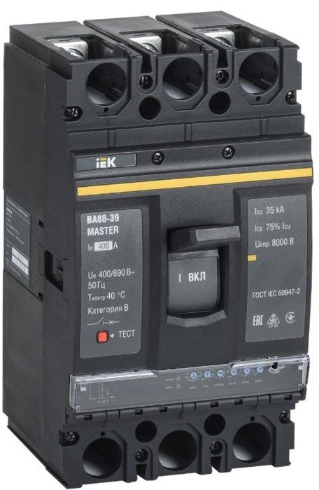 Автоматический выключатель в литом корпусе  IEK SVA71-3-0400-02 1147548