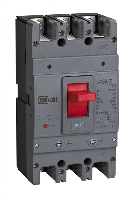 Автоматический выключатель в литом корпусе  DEKraft 28130DEK 1148717