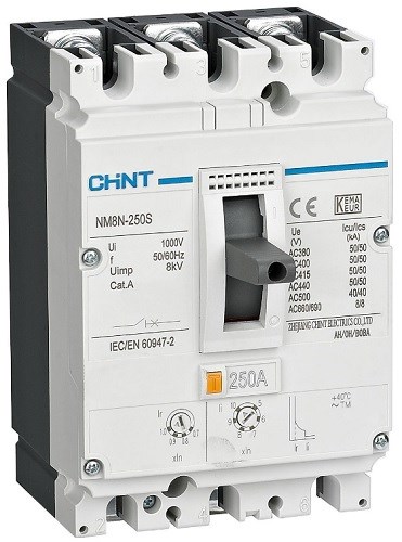 Автоматический выключатель в литом корпусе  CHINT 271266 1136906