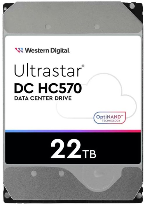 Жесткий диск 22TB SATA 6Gb/s Western Digital WUH722222ALE6L4 1040604