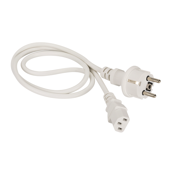 Кабель питания  Lanmaster LAN-PP13/SH-5.0-WH 687102