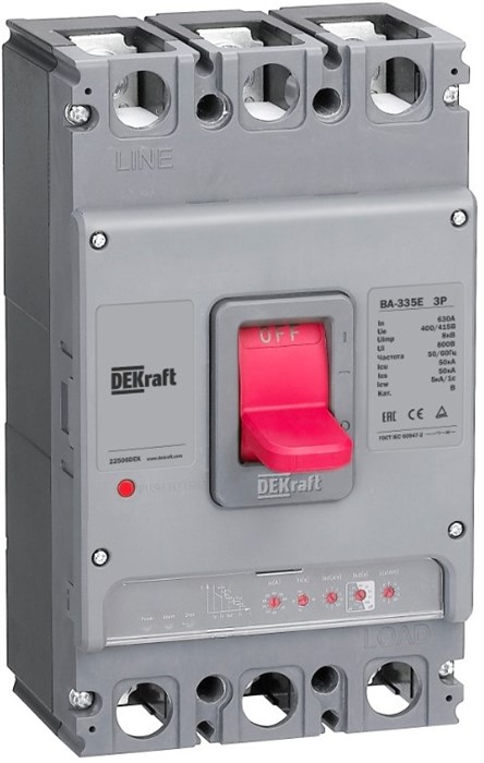 Автоматический выключатель в литом корпусе  DEKraft 22505DEK 1148682