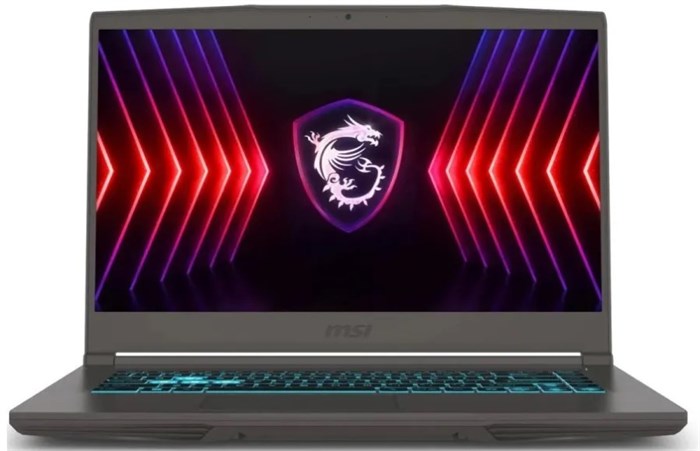 Ноутбук  MSI Thin 15 B13UCX-2649XRU 15.6 ", Core i5, 16 Гб RAM, 512 Гб SSD, GeForce RTX 2050, Серый 1217724