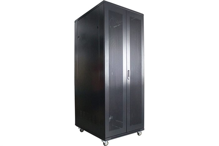 Шкаф напольный 19", 42U Wize W42U12080R-RD 1050644