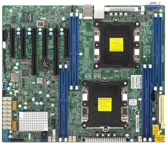 Материнская плата ATX Supermicro MBD-X11DPL-I-B 766335