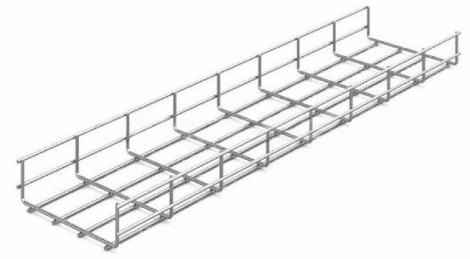 Лоток проволочный  Ostec ПЛМ-200х60х3000-3,5-ГЦ 916815