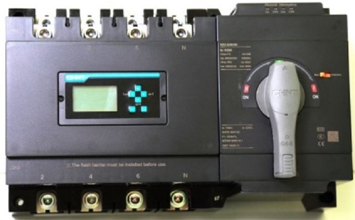 Автоматический ввод резерва  CHINT 171627 1140687