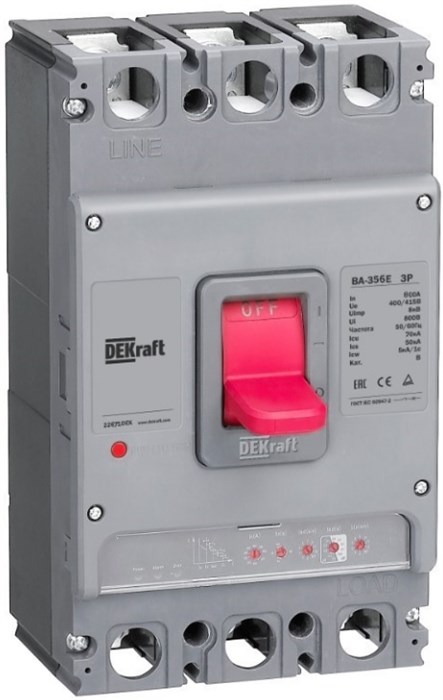 Автоматический выключатель в литом корпусе  DEKraft 22671DEK 1165122