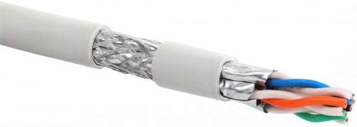 Кабель витая пара S/FTP 7A кат. 4 пары Eurolan 19C-SF-12WT-R500 1198919