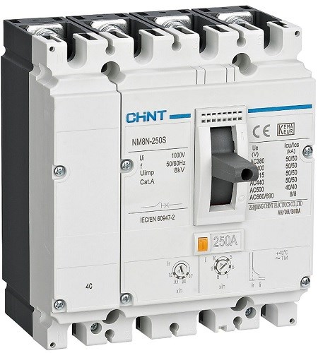 Автоматический выключатель в литом корпусе  CHINT 272953 1136754