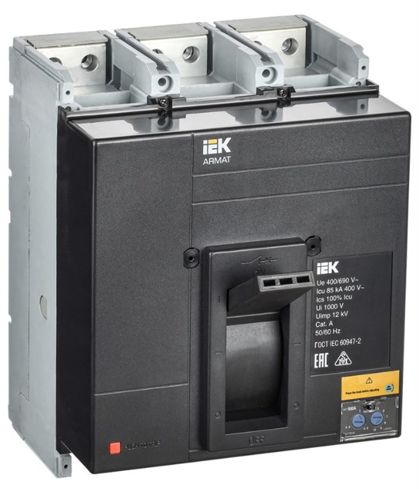 Автоматический выключатель в литом корпусе IEK AR-MCCB-3N-085-1250A-ATUC 1148162