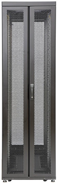 Шкаф напольный 19", 42U Eurolan 60F-42-6A-95BL 1199052