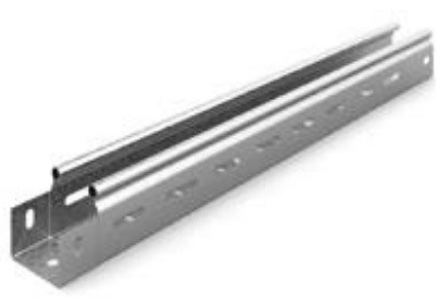 Лоток листовой перфорированный Ostec ЛПМЗТ-50х50х3000-0,7-ГЦ 915685