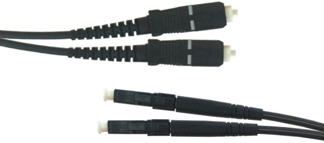 Кабель патч-корд волоконно-оптический Vimcom DPC-MM50-3.0-LC-SC-5-BK 842044