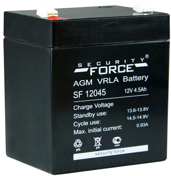 Аккумулятор  Security Force 12 В, 4.5 Ач 533273