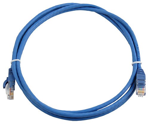 Кабель патч-корд U/UTP 5e кат. 5м NikoMax NMC-PC4UD55B-050-BL 404419