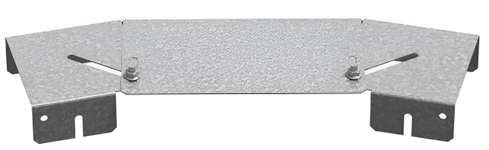 Крышка на угол гориз. изменяемый 30°-90°  Ostec КПГР-100-1,0-СЦ 914690