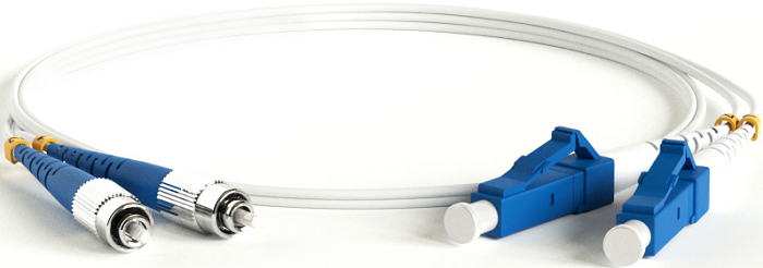 Патч-корд волоконно-оптический Hyperline FC-D2-9A1-FC/UR-LC/UR-H-3M-LSZH-WH 897325