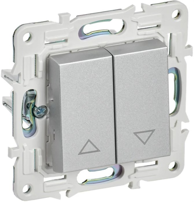 Выключатель двухклавишный для жалюзи IEK SK-V15-0-10-K23 1157959