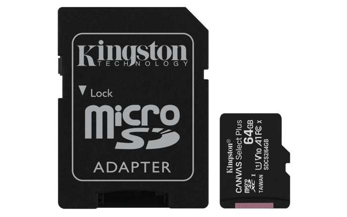 Карта памяти MicroSDXC 64GB Kingston SDCS2/64GB 739471