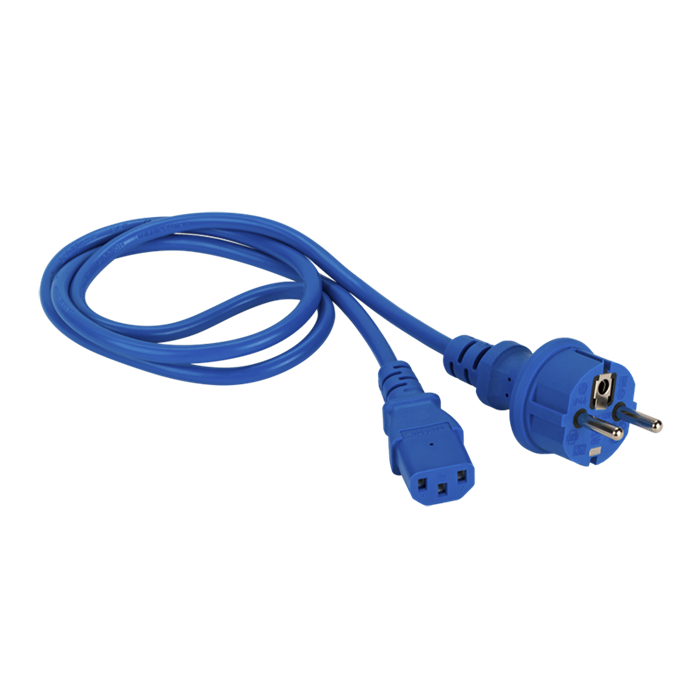 Кабель питания  Lanmaster LAN-PP13/SH-7.0-BL 687103