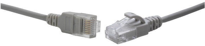 Кабель патч-корд U/UTP 6 кат. 3м SNR SNR-UU4-6-030-LST-GY (3,8) 1180288