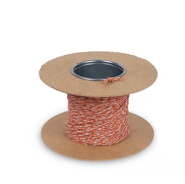 Кабель витая пара U/UTP 5e кат. 1 пара Cabeus UTP-1P-Cat.5e-SOLID-CROSS-100-OR 1037422