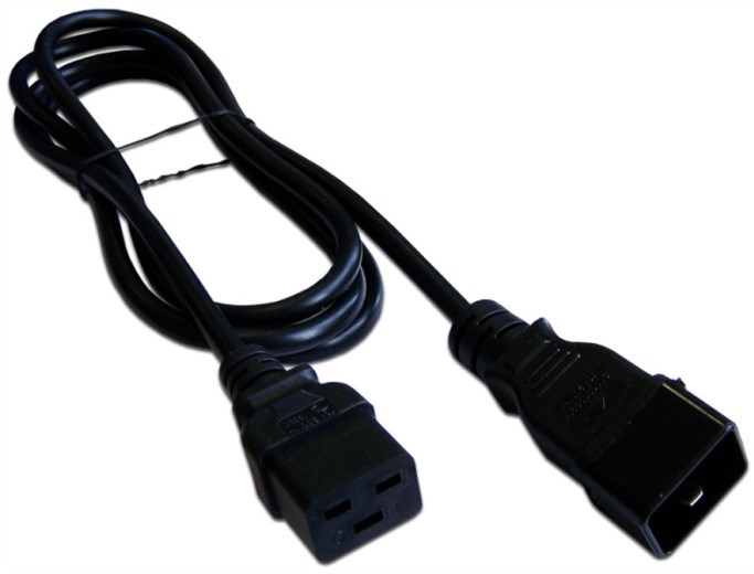 Кабель питания  Lanmaster LAN-PP19/20-2.0-BK 814142