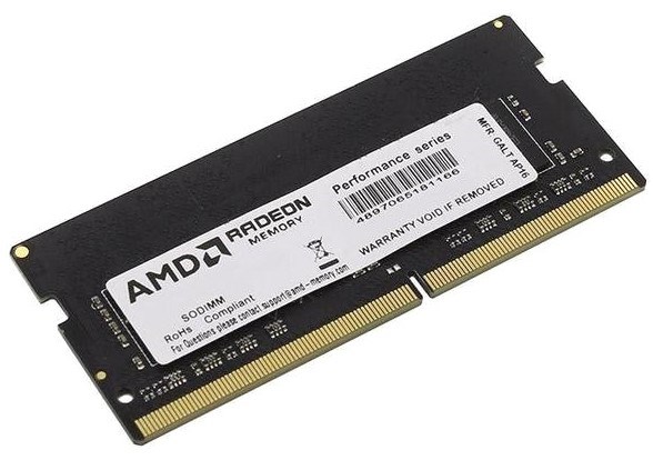 Модуль памяти SODIMM DDR4 4GB AMD R744G2400S1S-U 799531
