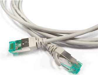 Кабель патч-корд S/FTP 6А кат. 1.5м Hyperline PC-LPT-SFTP-RJ45-RJ45-C6A-1.5M-LSZH-GY 854004