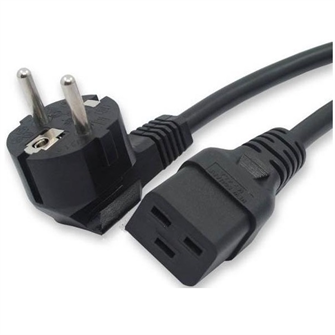 Кабель питания  Filum FL-PC-SH90/C19-C-3.0-BK 874306