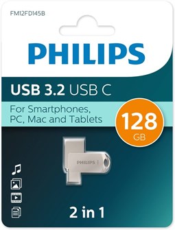 Накопитель USB 3.2 128GB Philips FM12FD145B/97 1115250