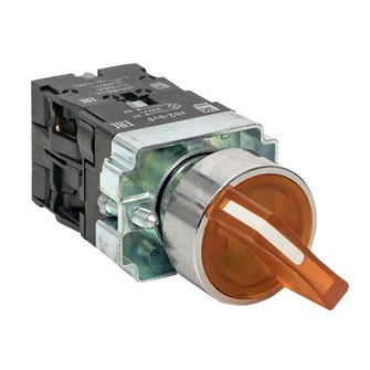 Переключатель  EKF xb2-bk21-y-230 1133387