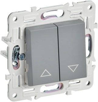 Выключатель двухклавишный для жалюзи IEK SK-V15-0-10-K03 1157316