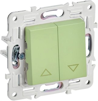 Выключатель двухклавишный для жалюзи IEK SK-V15-0-10-K06 1157315