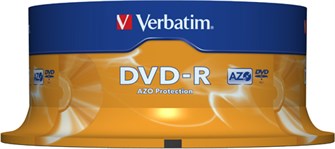Диск DVD-R Verbatim 43522 84929