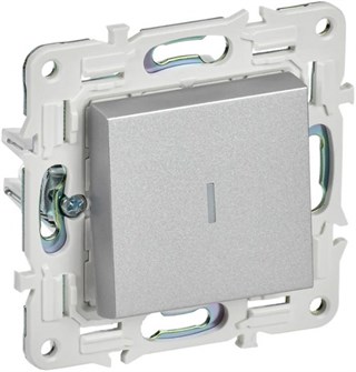 Выключатель одноклавишный с подсветкой  IEK SK-V10-1-10-K23 1157912