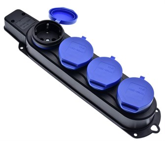 Каучуковая колодка  Filum FL-SB-4EU-IP44-BL 1181585