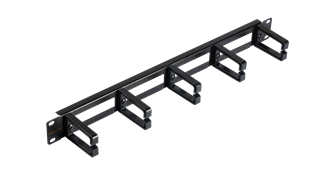 Кабельный организатор  NikoMax NMC-OP530H-1U-BK-2 817421